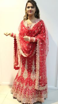 Kora-Dabka worked on Georgette Bridal Dress