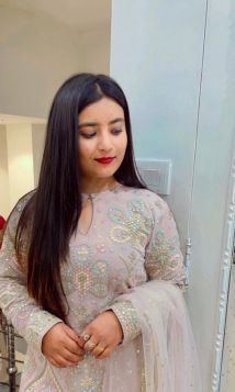 BABY PINK LONG GEORGETTE LONG SHIRT WITH PANT WITH HEAVY DUPATTA