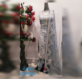 BABY BLUE ELEGANT PANT SUIT 
