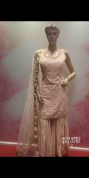A VERY DECENT LOOKED BABY PINK SHARARA