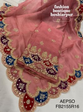 Unstitched party wear suit outlet